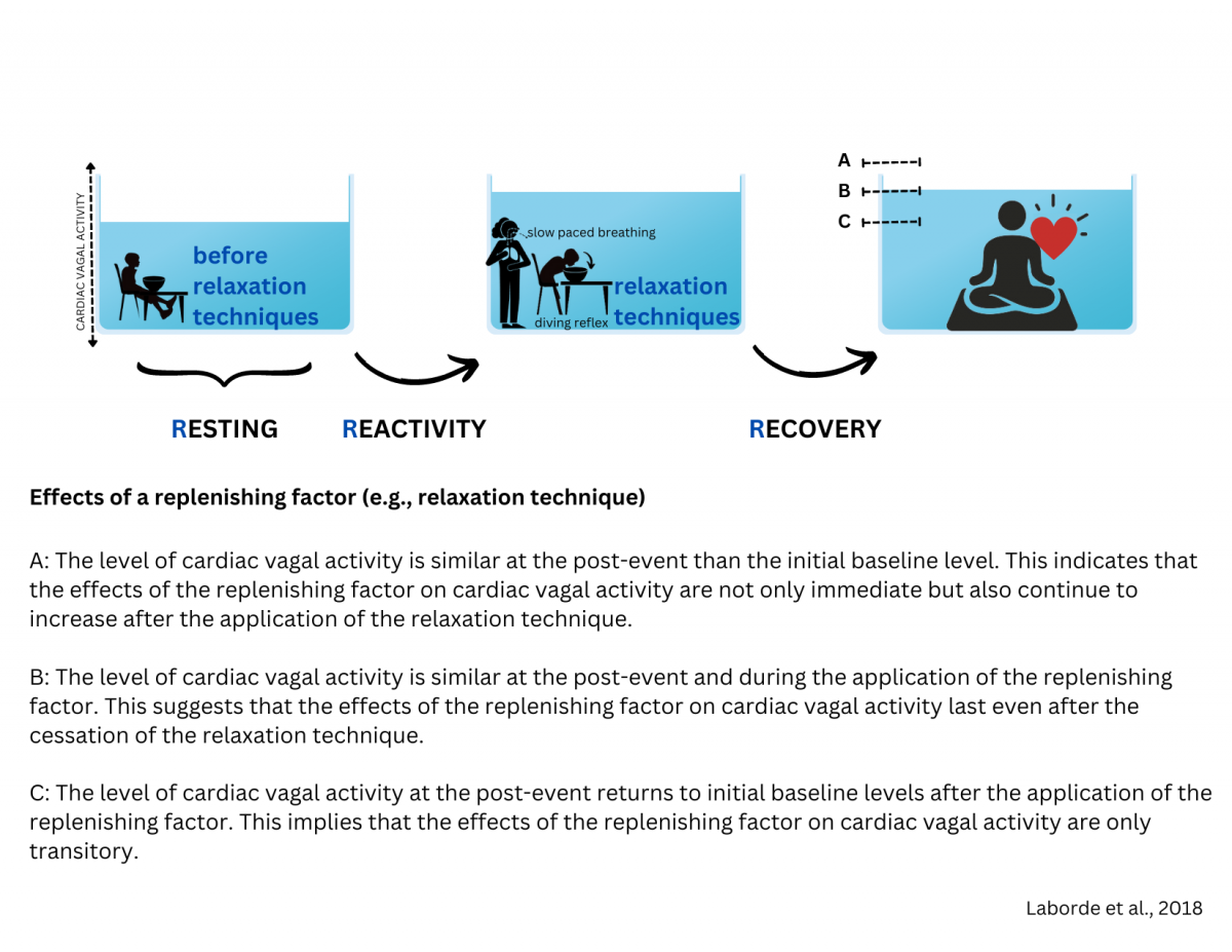 Image. 4b: 3 R's of the vagal tank theory - Effects of a replenishing factor