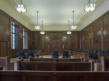 US courtroom - Carol M. Highsmith [Public domain], via Wikimedia Commons